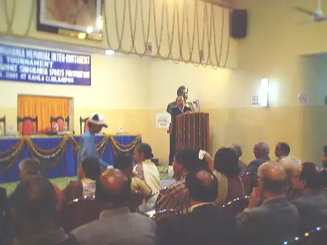 Vintage campaign poster